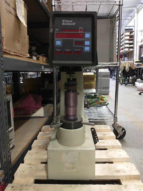 Wilson Rockwell hardness tester